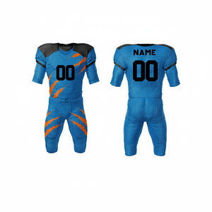 Conjuntos de Uniformes de Fútbol Americano Personalizados para Hombre 2026, Sublimación Personalizada, 100% Poliéster, Impresión Digital, Transpirable, Tallas Grandes - Product Image 1
