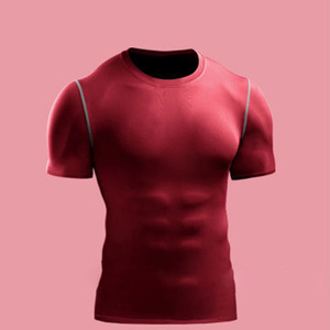 Camiseta Deportiva de Compresión Personalizada para Hombre, Ropa de Gimnasio, Cuello Redondo, Camisetas de Compresión para Hombre - Product Image 2