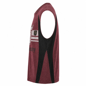 Moto Streetwear High Street <b>Y2K</b> Oversized Sleeveless Muscle Tank <b>Top</b> Vintage Washed Racing Print Distressed Details 100% Cotton - Product Image 5