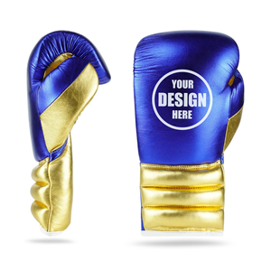 Gants de boxe professionnels en cuir imperméables avec fermeture à lacets, légers, sangle de poignet réglable, antidérapants, unisexes - Product Image 4