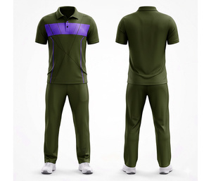 <b>Cricket</b> Jersey and Pant Set with Custom Branding | Men Women Youth <b>Cricket</b> Wears Polo Shirt and Trouser Full Team - Product Image 5