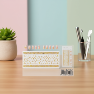 Adesivi con strass scintillanti ILAN per unghie 32666 - Product Image 3