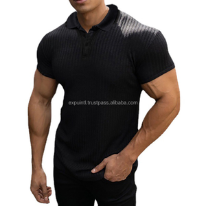 เสื้อกีฬาแขนสั้นผู้ชายฤดูร้อนระบายอากาศได้ดีเป็นมิตรกับสิ่งแวดล้อมเสื้อยืดโลโก้ออกแบบได้ตามต้องการ - Product Image 2