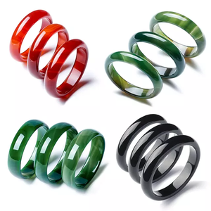Braccialetti con ciondoli quadrati in resina verde, bracciali colorati, ornamenti per le mani, cristiani, moderni, all'ingrosso per donna - Product Image 2