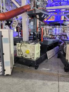 Pièces de machines durables en plastique et en caoutchouc Machine de soufflage de <span class=keywords><strong>film</strong></span> avec des pièces de rechange durables de baril d'extrudeuse de réducteur - Product Image 4