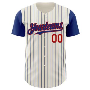 Maillot de baseball personnalisé sublimé OEM 100% polyester respirant à manches courtes imprimé été unisexe adulte - Product Image 4