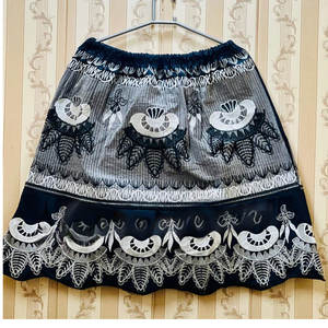 New Design Hawaiian Micronesia Guam Style Skirts Flower Print 100% Polyester Fabric for Embroidery Customized Island Wear Skirt - Product Image 3