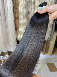 High Quality Natural Hair Color Luxury Vietnamese Cuticle Aligned Strong Ends Straight Extensions Super Double Drawn <b>Top</b> Grade - Product Image 5