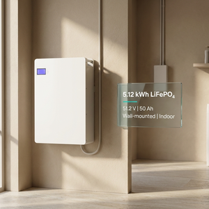 แบตเตอรี่ลิเธียมไอออนฟอสเฟต8000รอบ100Ah แบตเตอรี่ LiFePO4 51.2รอบลึก48โวลต์โวลต์สำหรับเก็บพลังงานแสงอาทิตย์ในบ้าน - Product Image 5