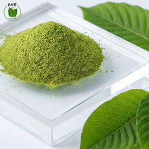 AuE 2% MIT Polvo de Hoja Herbal Tailandesa 120 Mesh Secado al Aire Caliente Envasado al Vacío Grado Alimenticio Khon Kaen Cultivo Artificial - Product Image 3