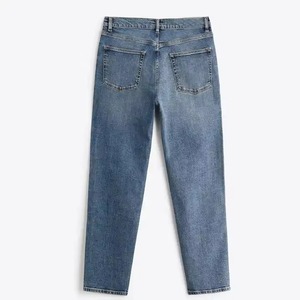 Jean pour homme le plus demandé, prix raisonnable, faible MOQ, coupe droite, denim élégant, style streetwear, coupe ajustée, délavé - Product Image 2