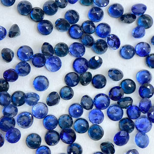 Saphirs fins facettés de forme ronde, pierres précieuses en vrac, tailles assorties de 1,5 mm à 4,75 mm, lot calibré pour la fabrication de bijoux - Product Image 1
