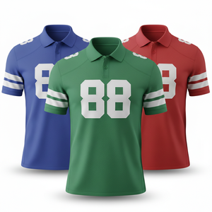 Nouveau Maillot Polo de Football 2026 : Uniforme d'Équipe Personnalisé Brodé de Qualité Professionnelle - Vêtement de Sport Respirant en Maille Haute Densité - Product Image 4