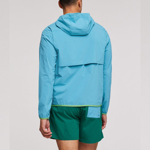 Men's Custom Color Block Nylon <b>Jacket</b> Wholesale Manufacturer's Street Wear Casual Zipper <b>Waterproof</b> Athletic Windbreaker <b>Thin</b> - Product Image 3