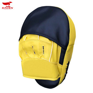 Adjustable Strap Laced Leather Lightweight <b>Focus</b> <b>Pad</b> Breathable High Quality Boxing Training Muay Thai <b>Focus</b> <b>Pads</b> - Product Image 2