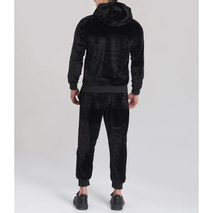 Ensemble de survêtement unisexe doux et confortable en coton mélangé, sweat-shirt et pantalon surdimensionnés, parfait pour les hommes, les femmes, les adolescents et les jeunes - Product Image 5