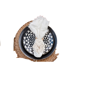 Unique Theme Handmade Woven Napkin Ring Table Decor Wedding Accessories Macrame Decoration Napkin Ring for Party Events - Product Image 1