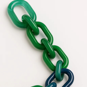 Adornos de Pared de Cadena Acrílica Modernos Personalizados, Hechos a Mano, Decoración Colgante de Resina Moderna para el Hogar, Listos para el Festival Diwali - Product Image 1