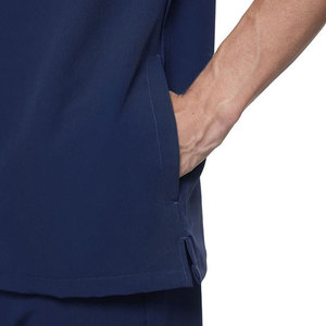 Ensemble de blouses médicales imprimées pour femmes, motif cœur de chiot rose mignon, uniforme d'infirmière, haut et pantalon à col en V, uniforme de soins de santé - Product Image 5