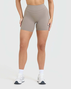 Custom Latest <b>Minky</b> Unified Shorts for Women High Waisted Women's Shorts Compressive Waistband Sweat Wicking Performance <b>Fabric</b> - Product Image 1