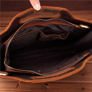 Maletín de Cuero de Alta Calidad para Negocios, Unisex, para Portátil, Color Marrón, Diseño Personalizado - Product Image 5