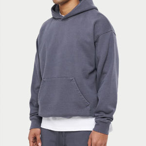 Sudadera con Capucha de Algodón y Forro Polar para Hombre con Logotipo Personalizado, Impresión Digital, para Pedidos al por Mayor y Distribución Global - Product Image 2
