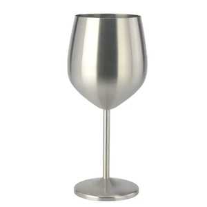 4 Pcs Glossy Gold Stainless Steel <b>Wine</b> Glasses Premium Metallic <b>Goblet</b> Set Unbreakable Party Champagne Flutes Barware Gift - Product Image 2