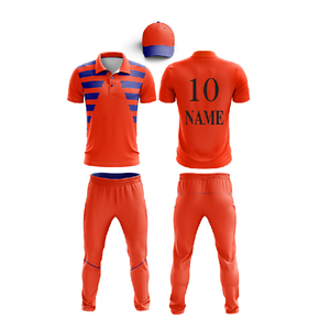 Cricket Uniform Custom Team Jersey And Trousers Breathable Moisture Wicking Lightweight <b>Athletic</b> Sportswear For Professional - Product Image 2