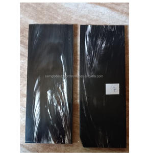 Plaques en corne de buffle indienne avec stries blanches Gawa pour montures optiques Fabricant de matériel en corne de buffle pour lunettes - Product Image 4