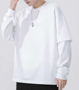 Camiseta de Alta Calidad con Estampado Gráfico para Hombre, Talla Grande, Doble Capa - Product Image 2