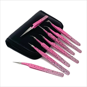 Pinzas para Pestañas a Precio Económico, Pinzas para Extensión de Pestañas Postizas para Eliminar Pelo - Product Image 1