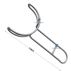 Retractores de Labios y Mejillas Ortodónticos de Doble Extremo, Abridor Bucal Dental de Acero Inoxidable, Autoclavable, Ergonómico, Manual, Quirúrgico - Product Image 2
