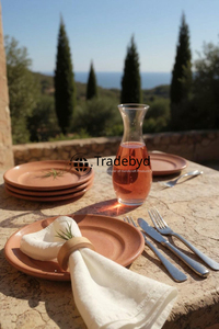 Anneau de serviette en bois classique de designer, écologique, durable, fait main, largeur 2,5 cm, décoration de table à manger, hôtel haut de gamme, mariage - Product Image 4