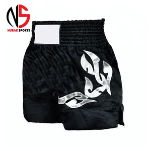 Shorts de Muay Thai pour hommes à prix raisonnable, dernière mode, haute qualité, anti-plis, tendance, avec un design optimal. - Product Image 2