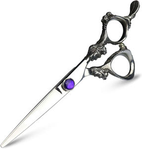 Ciseaux de barbier de précision pour droitiers, en acier inoxydable VG10, légers, professionnels, 32 dents, haute qualité - Product Image 3