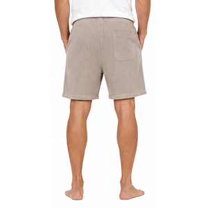 Shorts en maille gaufrée pour hommes, taille élastique, décontractés, pour la gym, séchage rapide, tissu texturé doux, conception personnalisée, OEM, marque privée - Product Image 2