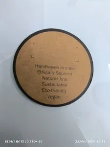 Eco Friendly Printed Paper Brand <b>Tag</b> Brown Metallic Round Hang <b>Tag</b> for Garments Designer Wear Casual Clothing and Promotional - Product Image 5