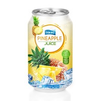 330ml Klantspecifieke bedrukking Privélabel NFC Gearomatiseerde Tropische Fruitsapdrank Sinaasappel Guave Passievrucht HACCP ISO HALAL