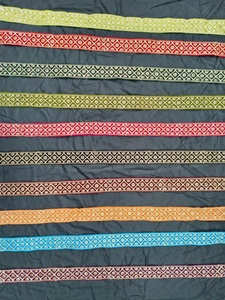 Encaje de algodón bordado de calidad premium hecho con hilos de algodón suaves y duraderos. - Product Image 2