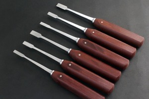 Azicon's 6 Piece <b>Bench</b> Wood Chisel Set High Carbon Steel Bevel Edge Blades Hardwood Handles Woodworking Joinery Hand <b>Tools</b> - Product Image 1