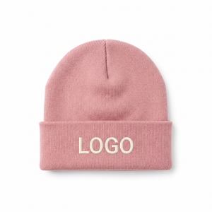 Ensemble bonnet et écharpe en acrylique personnalisé pour l'hiver, doux, tricoté, chaud, unisexe, rose, respirant, coupe-vent, idéal pour les voyages - Product Image 5