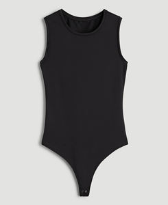 Mono de Yoga Casual para Mujer de Alta Calidad, Cuello Redondo, Sin Mangas, Color Personalizado, Cómodo, Transpirable, 220g, Largo Midi - Product Image 5