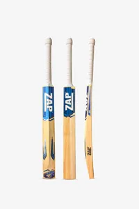 Bate de críquet ligero de madera de sauce inglés ZAP Middler, de moda |   Red de Entrenamiento para Bate de Béisbol de 2.8 lb para Niños de 3 a 6 Años: Precisión y Ritmo - Product Image 2
