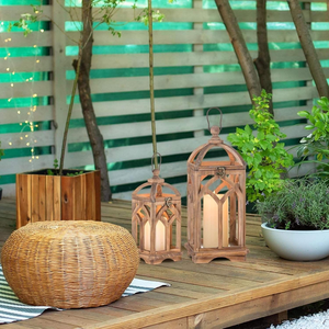 Best-Selling Eco-Friendly Classic Christmas Wood <b>Candle</b> <b>Holders</b> & <b>Lanterns</b> From India Hot Selling Premium Decor Sale - Product Image 5