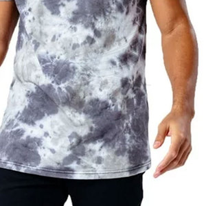 Nouveau T-shirt Homme Été 2026 Dernière Tendance, Uni, Délavé à l'Acide, 100% Coton, Haute Qualité, Respirant, Décontracté, Logo Personnalisé - Product Image 6