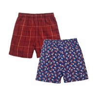 Caleçons boxers mi-hauts pour hommes en modal léger, tissu extensible doux, taille élastique, décontractés, pour la maison et le sommeil, respirants