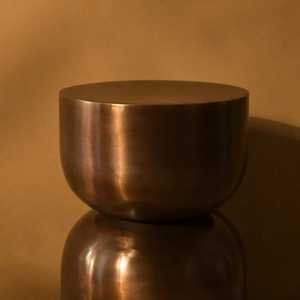 Mesa Consola Redonda de Metal Moderna, Diseño Minimalista, Base de Pedestal, Mueble para Sala de Estar, Decoración Estable para el Hogar, ¡Éxito de Ventas! - Product Image 5