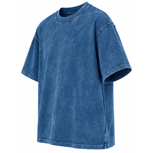 Camisetas de Alta Calidad con Lavado Ácido, Proveedor OEM ODM, Fabricación de Prendas Personalizadas, Camisetas de Algodón Oversize, Moda Urbana, Venta al Por Mayor - Product Image 4