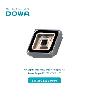ชิป LED แบบเปลือย <span class=keywords><strong>DOWA</strong></span> SMD UV รูปแบบ Flip Chip พร้อมแผ่น AuSn 340nm UVA LED รับประกัน 1 ปี ผลิตในญี่ปุ่น - Product Image 6