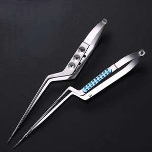 Tijeras Microquirúrgicas Manuales en Forma de Pistola de Acero Inoxidable y Titanio, Instrumento de Plástico para Cirugía Cerebral de Dentavex - Product Image 5